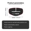 Car Seat Belt Buckle Cover Leather Protector Anti-collision Case For Mazda 3 CX3 CX4 CX5 CX7 CX8 CX9 CX30 RX7 Atenza Axela