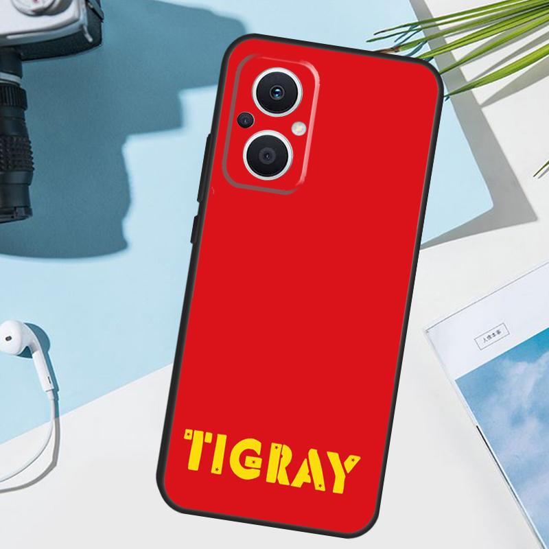 Tigray Flag Theme Cover For OPPO Reno 13 F 10 11 12 14 Pro 11F 12F 14F 7 8 Lite OPPO Find X9 X8 X5 X6 Pro Case