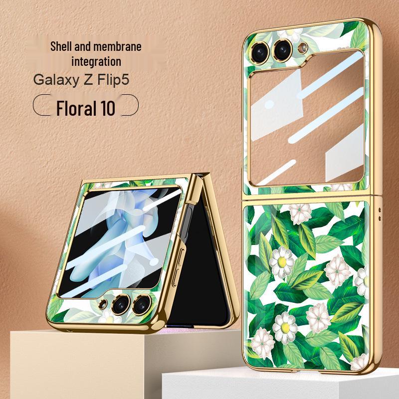 Creative Foldable Phone Case for Samsung Galaxy Z Flip5 - Stylish Design for Girls