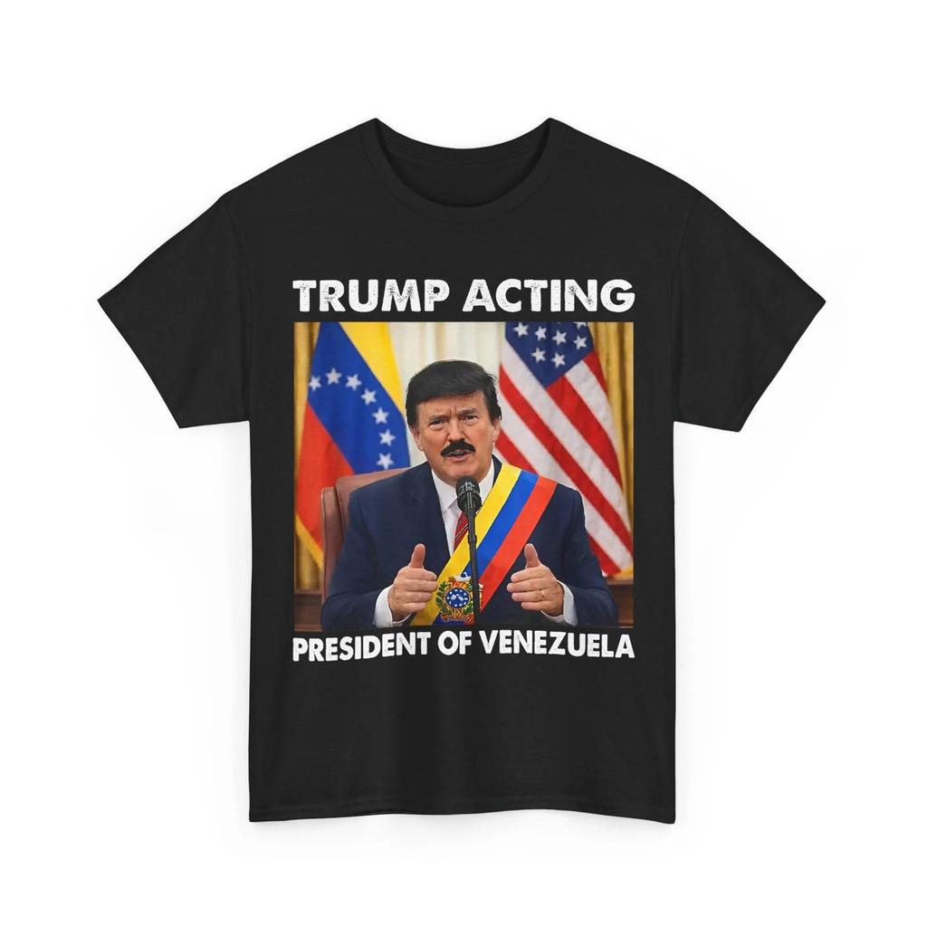 Trump Shirt, Trump amtierender Präsident von Venezuela T-Shirt