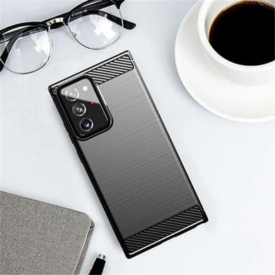 Für Samsung Galaxy Note20 Ultra 5G Hülle Silikon Kohlefaser Abdeckung Für Samsung Galaxy Note 20 Ultra Note20+ 20 Plus 5G Hülle 6.9"
