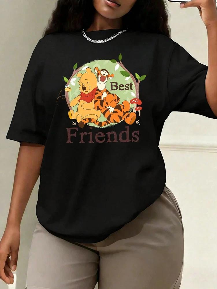 Cute Winnie The Pooh Tigger Best Friends T Shirt Unisex3 S