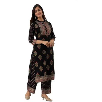 Dámská designová etnická kurti souprava Rayon Krásná souprava Salwar Kameez Kurta Oblečení SC-2130