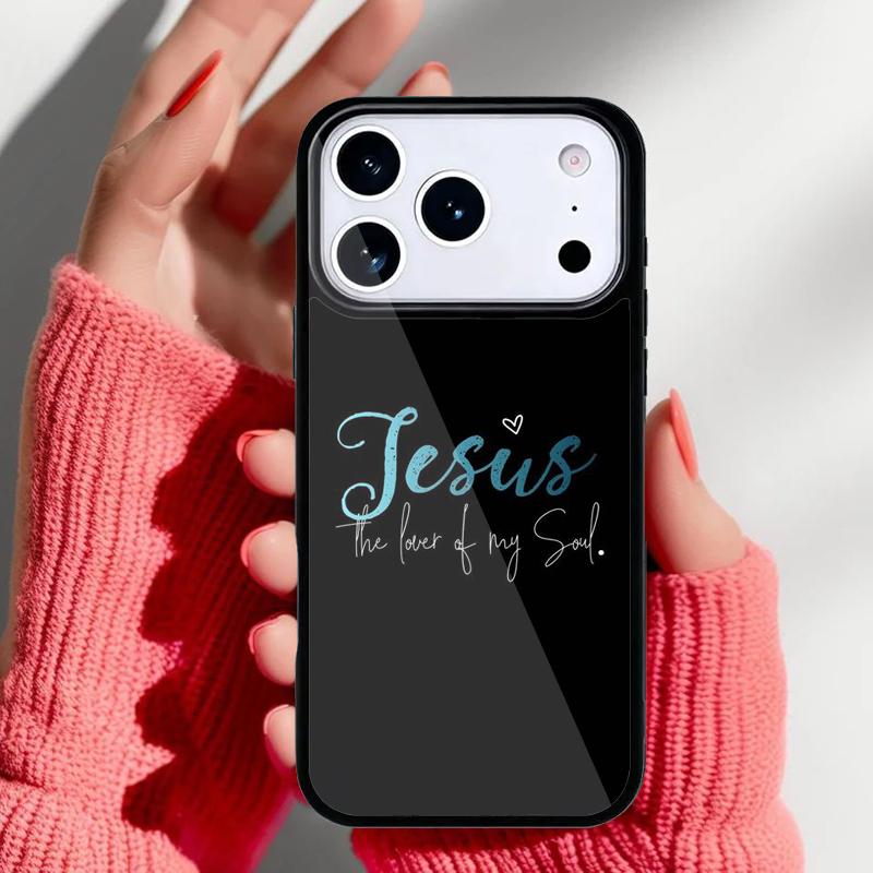Christian Jesus soft Phone Case for iPhone 17 16 15 14 13 Pro Max Back Cover for 12 11 Pro Coque