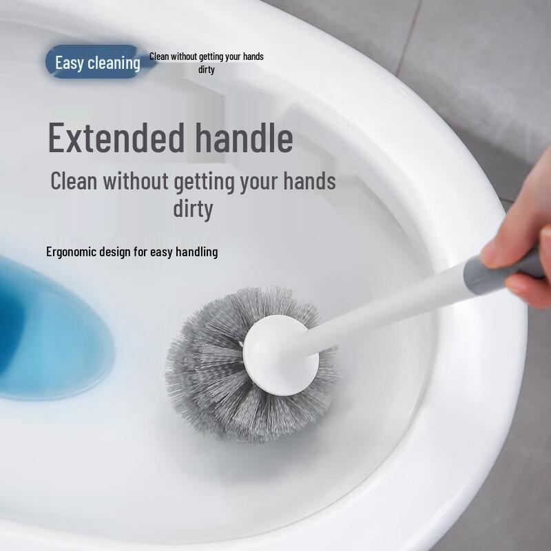 Wall-Mounted Toilet Brush