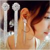 Oorbellen New Fashion Jewelry Personality Temperament Crystal Tassel Bride Earrings Long Earrings For Women Statement Earrings