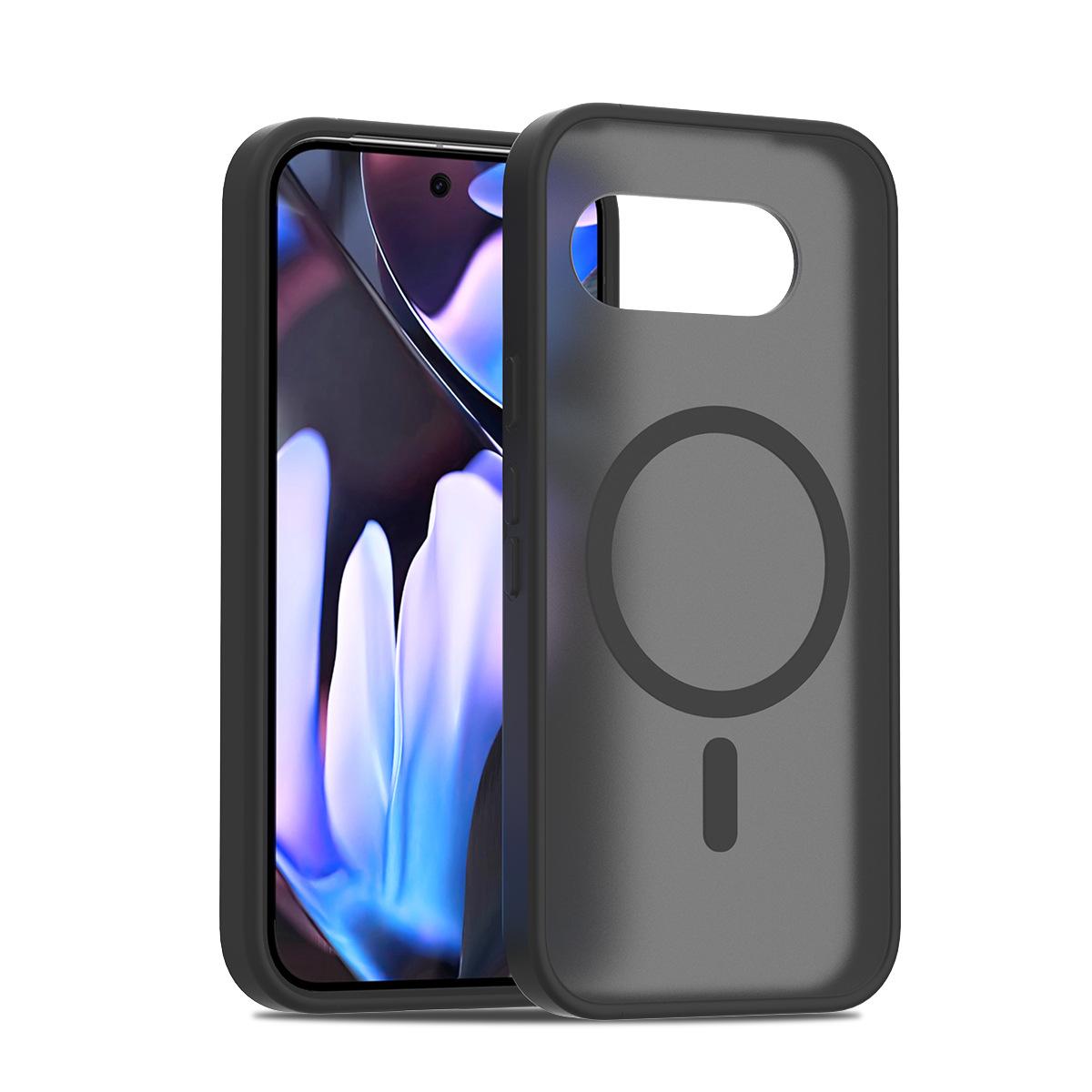 

For 10pro XL Skin Sensing 2-in-1 Phone Case Anti Drop TPU Magnetic Pixel9a Phone Case Pixel 9 / 9 Pro