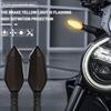 2Pcs Motorcycle LED Turn Signal Lights Universal DRL Color Amber Flowing Blinker Indicator Flashing Tail Lamp Projection Lamp