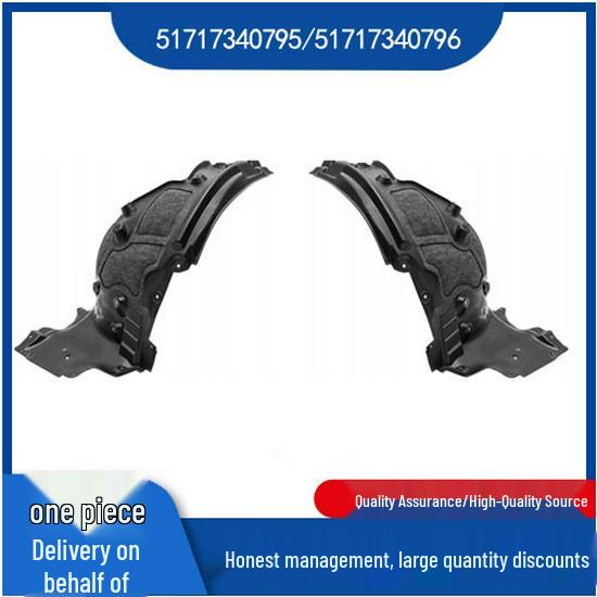 BMW 5 Series G30/G31 Front Wheel Arch Liner (Part: 51717340795, 51717340796)