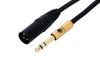 Cliche [Set of 2] 6.35mm TRS to XLR Canon Conversion Cable 6.35mm (14 Inch) Stereo (Male) to XLR (Male) XLR Conversion Cable 6.35mm TRS to XLR (2m)