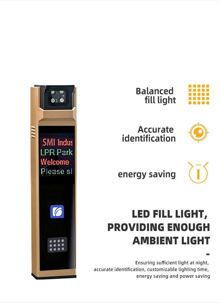 LPR License Plate Recognition System for UK, USA, Thailand, Laos, Myanmar, Vietnam, India, Etc. with Barrier Gate Integration