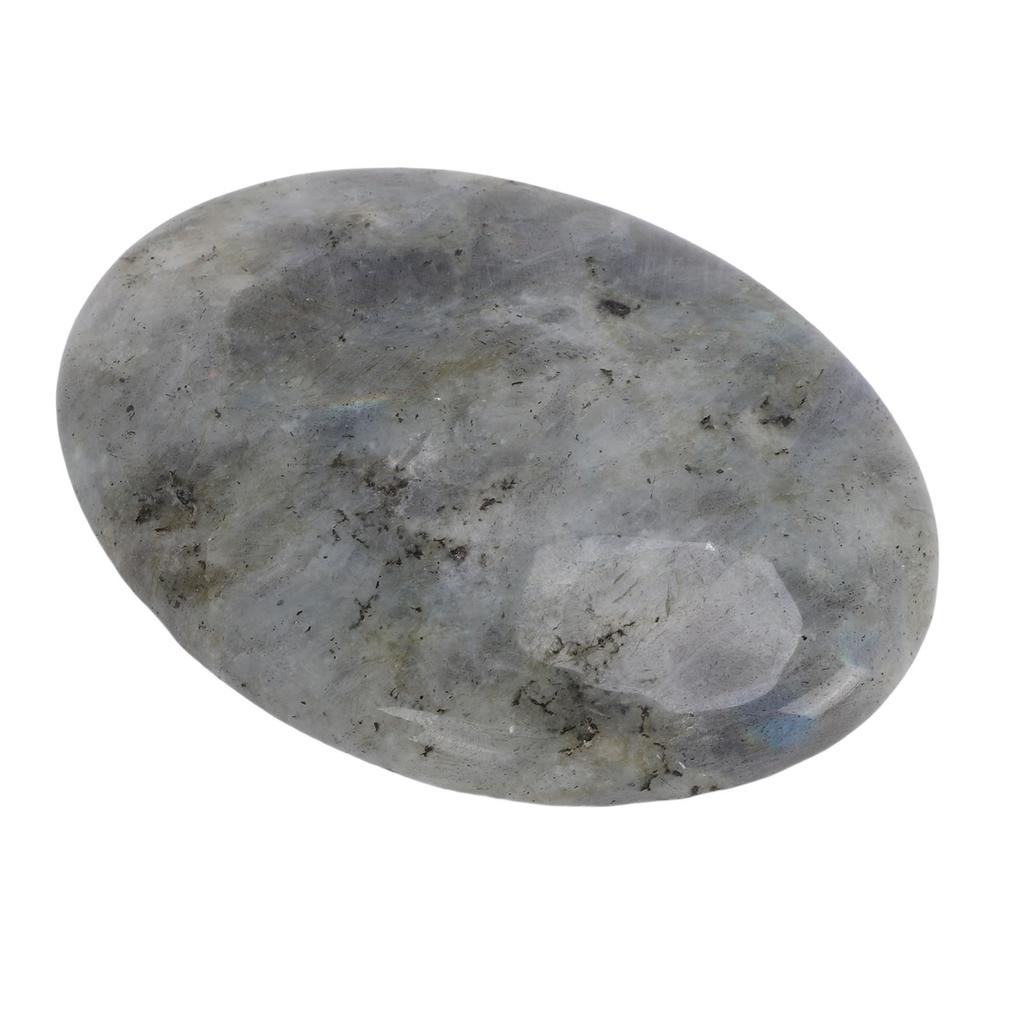 Crystal Palm Stone 7.5cm Polished Comfortable Touch Oval Crystal Stone for Meditation Yoga