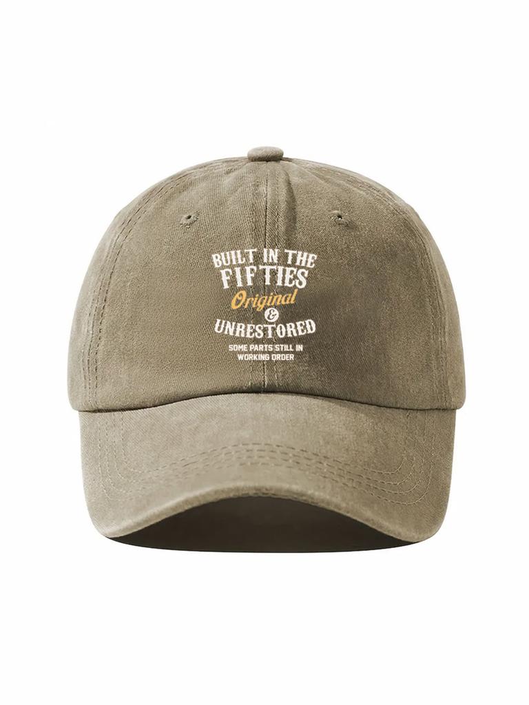 1pc Adjustable Cotton Peaked Hat, Summer Casual Sunshade Cap For Men And Women Suitable Breathable Outdoor Street