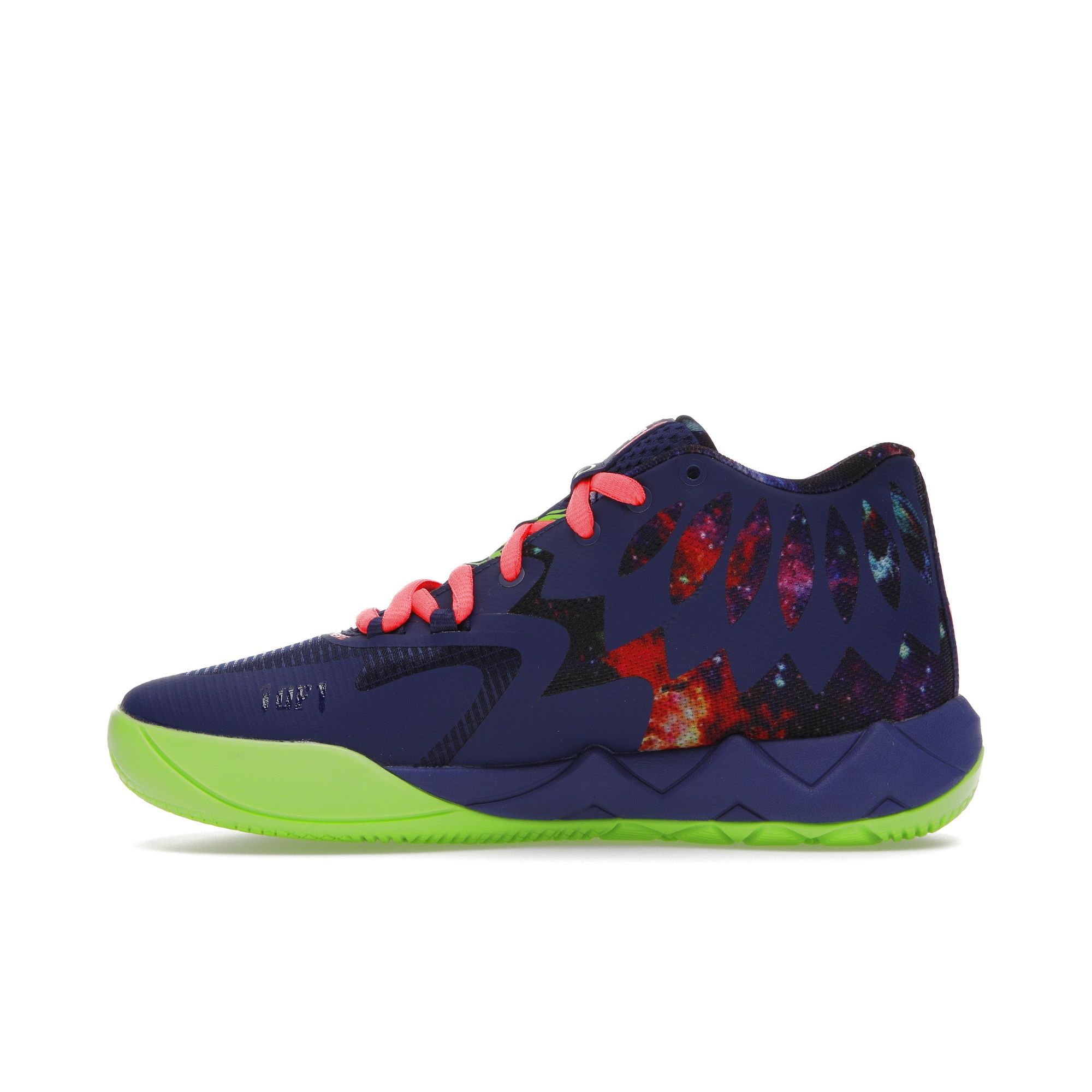 Кроссовки Puma MB.01 Jr Galaxy Kids Синий Электро-Синий Зелёный-Gecko 376887-07 38 — фото 6