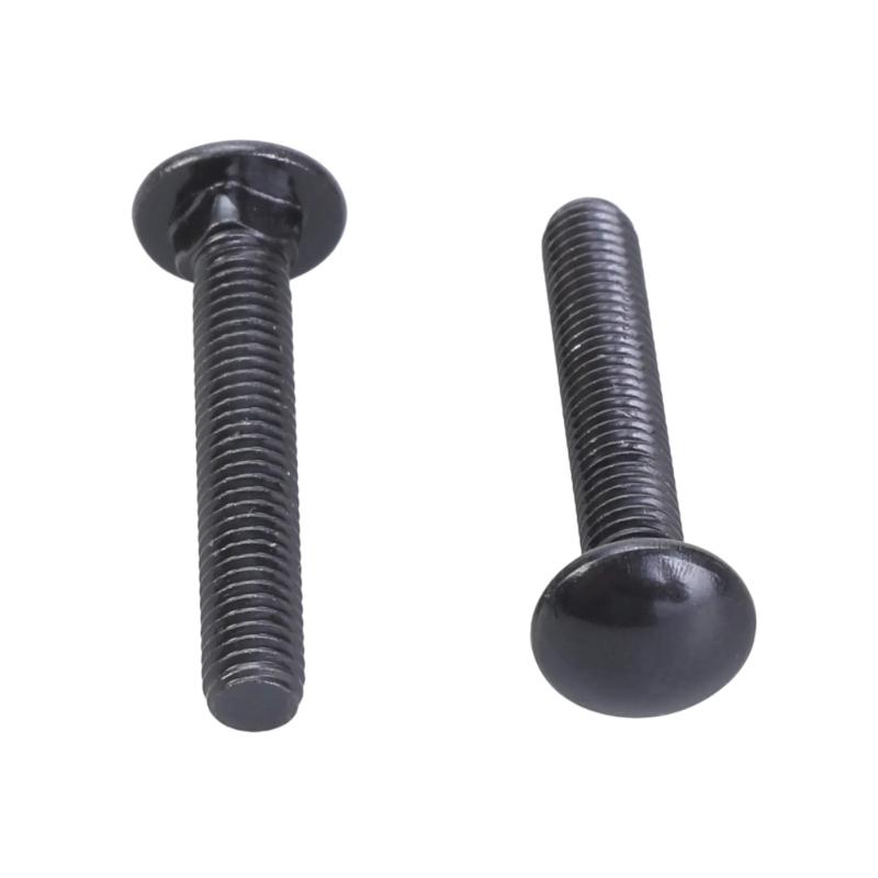 25 Stück M8x60mm Stabile Edelstahl-Schlossschrauben und Bundmuttern Set für Bau und Industriellen Täglichen Gebrauch