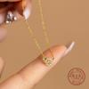 925 Sterling Silver Knot Bracelet - Gold Plated Cubic Zirconia Dainty Bracelet for Women, Elegant Minimalist Jewelry