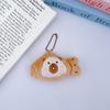 Adorable Double-Layer Cartoon Hamburger Bun Plush Hairpin for Babies