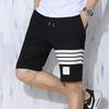 Men's Trendy Cotton Linen Mid-Length Shorts - Plus Size Casual Sportswear