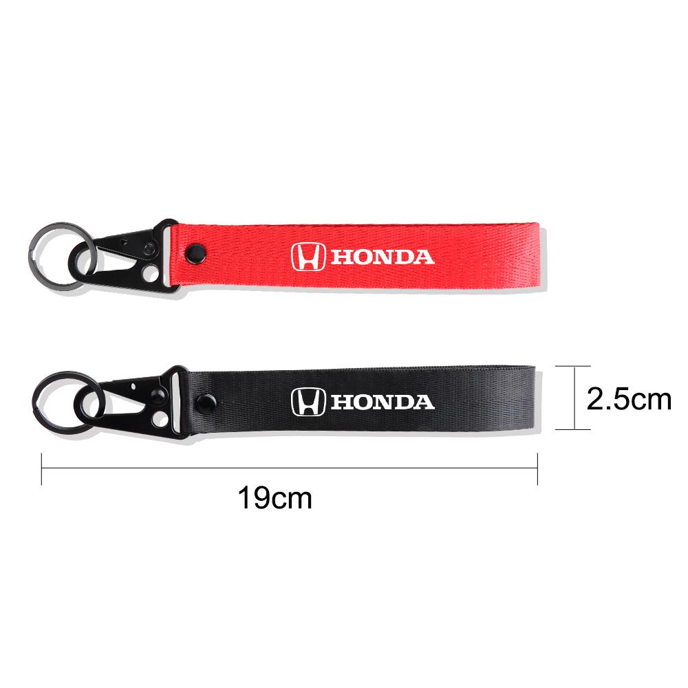 Portachiavi con emblema per auto, ciondolo decorativo per Honda Civic, Accord, Fit, Jazz, Insight, Mugen, CRV, City, Odyssey EC5
