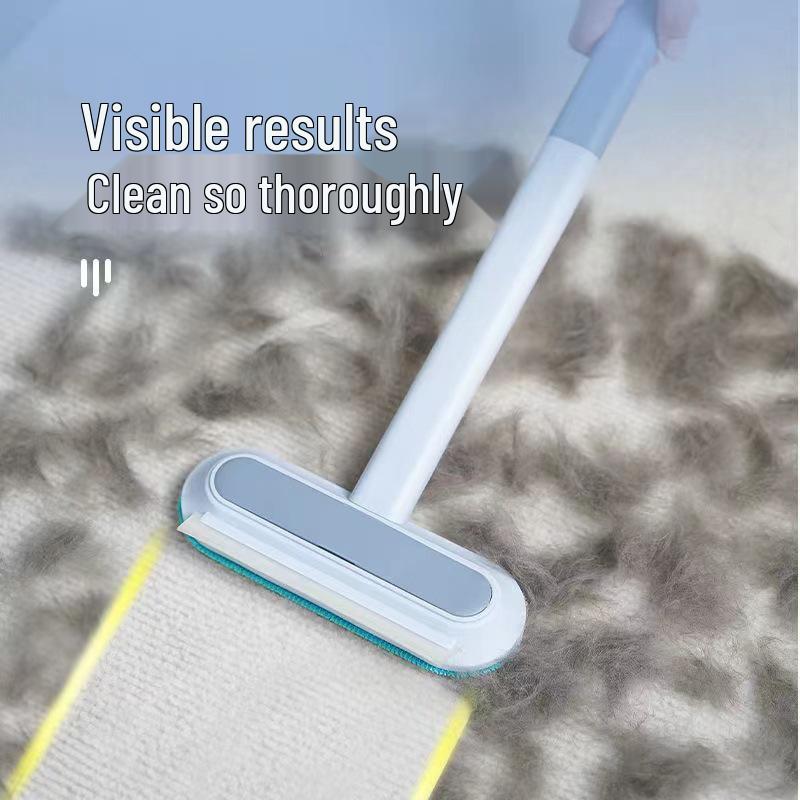 Pet Hair Remover Scraper for Cats & Dogs - Carpet & Bed Cleaner