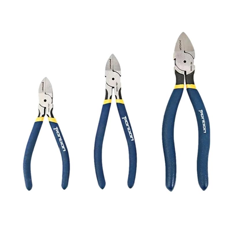 Diagonal Cutting Pliers DIY Wire Cutters Electricians Repair Hand Tool HRC58±2 Hardness Wire Cutters Electronics Plier