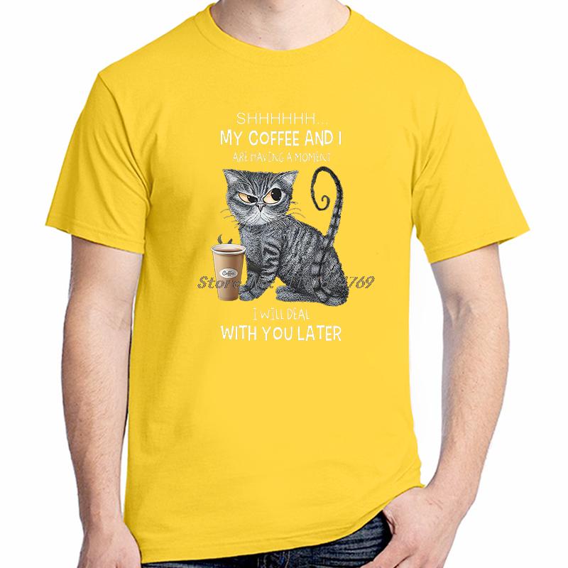 Fashion Printed Tshirt Cat Funny T Shirts Shirts Graphic Tee Tops Tshirt New Arrival Goods Cotton New Shirts And Tshirts