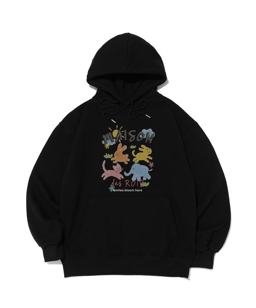 Maison Joyful Oversized Hoodie (Black)