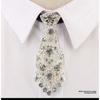 Fashion, Personality, Trendy, Unisex Korean Version of the Reception, Wedding Officiant, Metal Diamond-encrusted Small Tie