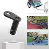 Bicycle Trailer Coupler Bike Trailer Hitch Connector Replacement Steel Hitch Trailer for Children's Trailers & Bicycles
