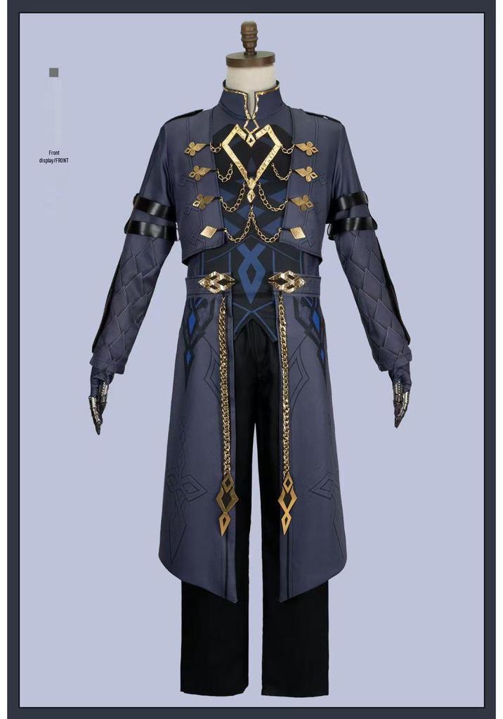 Costume Cosplay Capitano Harbinger Fatui - Tenue du Jeu Genshin Impact