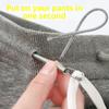 String Threading Wonder: Spring Eye Threading Tool, Elastic Band, Waistband, Webbing Assistant, Spring Eye Threading Tool, Can Be Bent