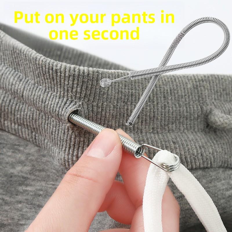 String Threading Wonder: Spring Eye Threading Tool, Elastic Band, Waistband, Webbing Assistant, Spring Eye Threading Tool, Can Be Bent