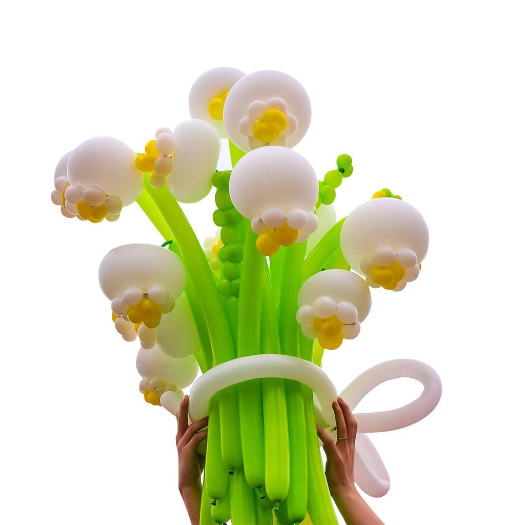 Ins Xiaohongshu DIY Blumen-Ballonstrauß-Set für Kinder - Japanische & Koreanische Partyballons