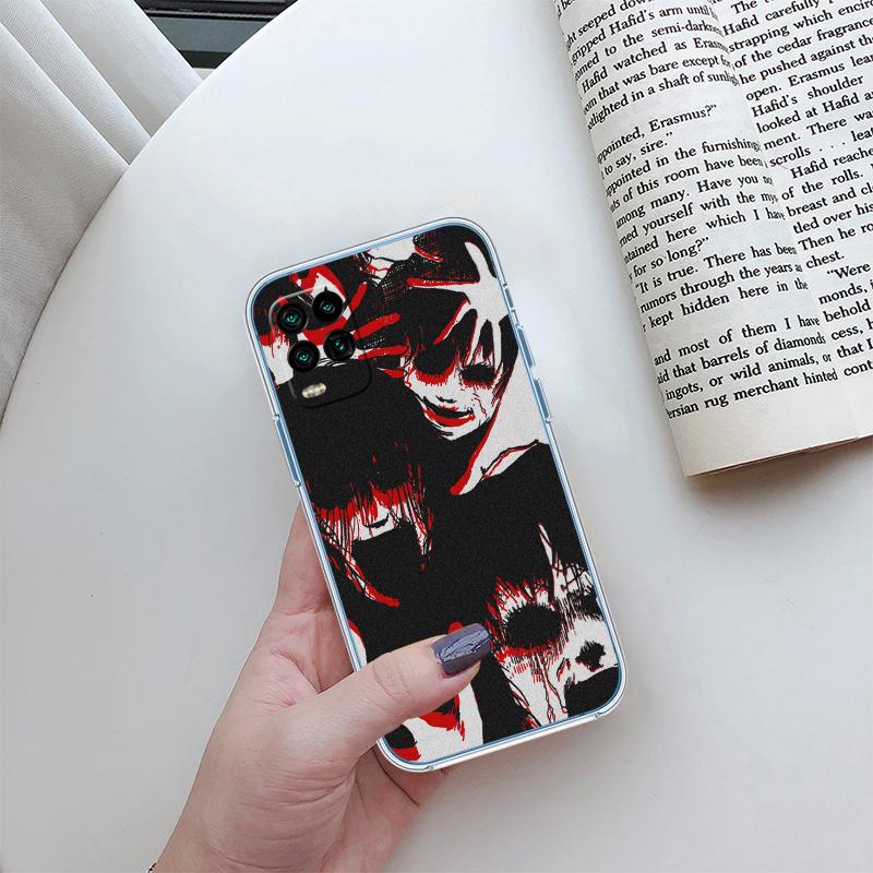 RP43 Junji Ito Tomie Phone Case for Motorola Moto E13 E15 E20 E22 E22I E22S E30 E32 E40 E7 E7I G Plus Power Play Stylus G22 G14