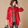 Leder Damen Lederjacke Windbreaker Lederjacke