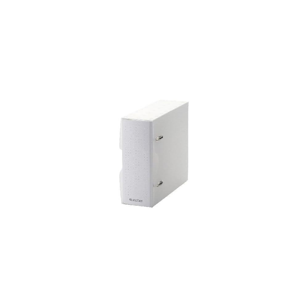 (Set of 2) ELECOM DVD/CD Nonwoven Fabric Case File CCD-BC02CR