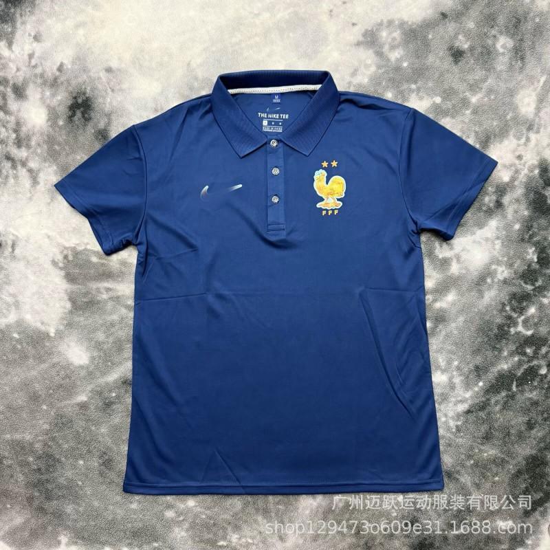 Sports Polo Shirts Football Fans - National Team Club Short Sleeve Tops Running Cycling Fitness