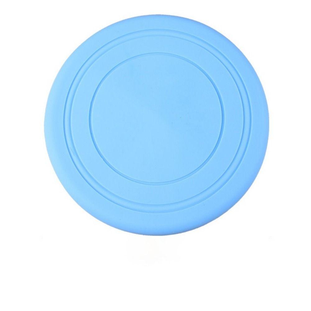 

Dog Game Interactive Resistant Chew Dog Flying Disc Dog Food Pan Flying Plate Pet Toy синий