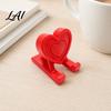Desktop Phone Mount 3D Printed Heart Holder Love Shape Mobile Stand Stand Cell Tablet Desk Mount Valentine's Day Gift Reusable