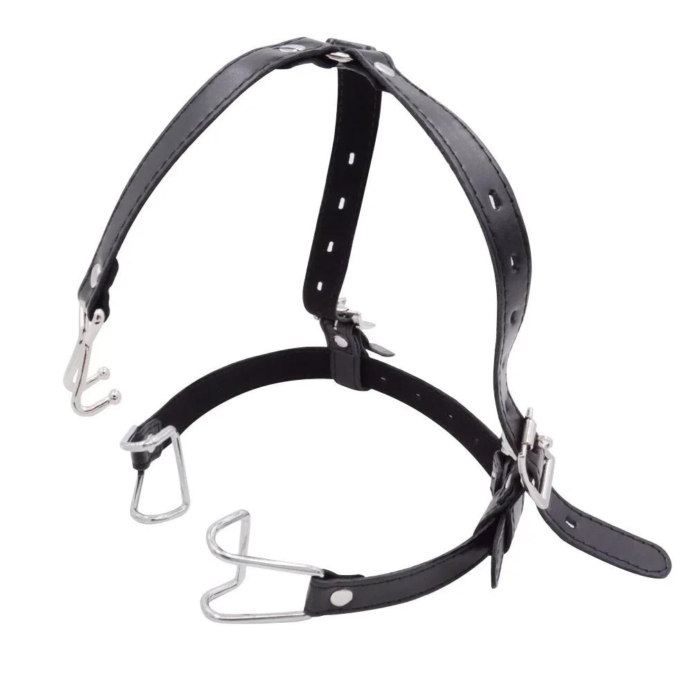 Nose hook, mouthpiece, mouth plug, mouth flail sm Sex products, male and female slaves, training props, husband and wife games,