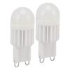 2 Stück G9 LED-Glühbirnen Dimmbar 180LM 14 LEDs Doppelstift G9 Sockel Glühbirnen für Tischleuchte Wandleuchte Kronleuchter 220V 2W