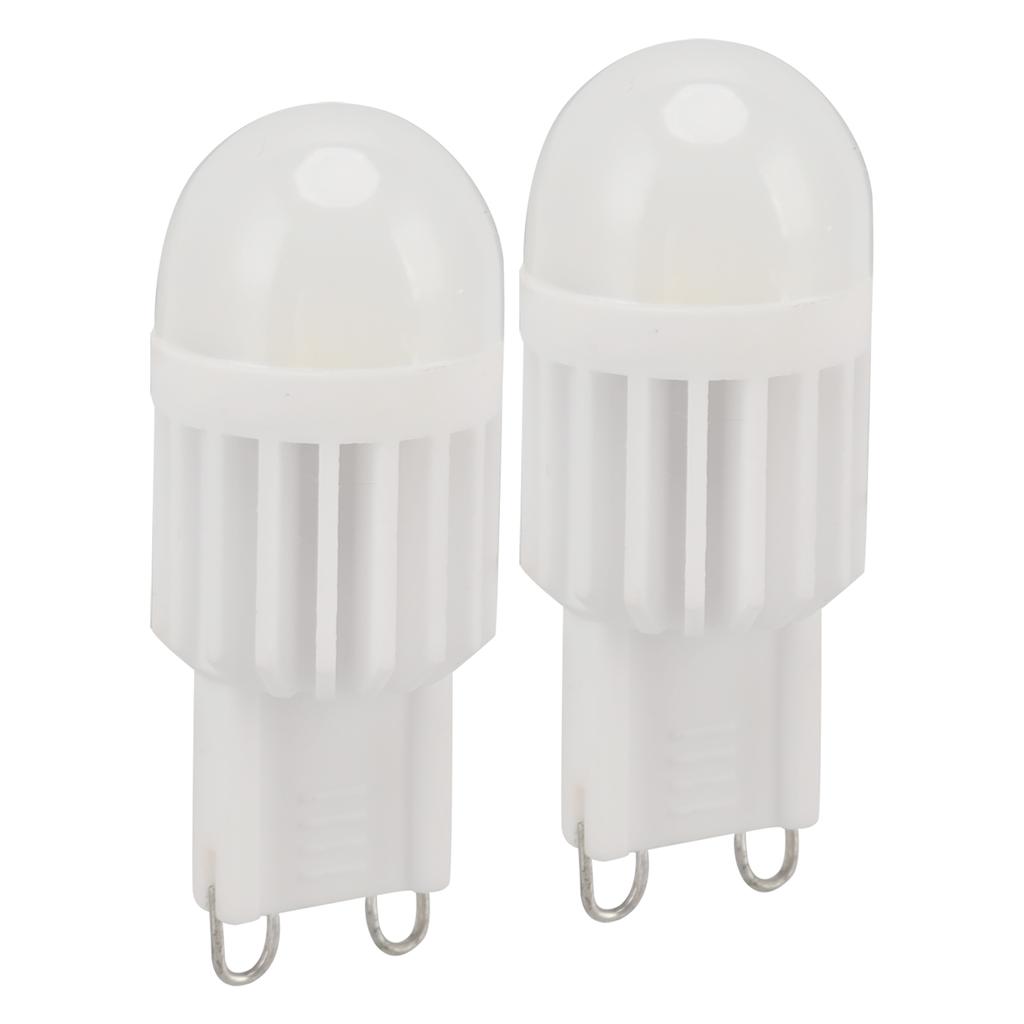 2 Stück G9 LED-Glühbirnen Dimmbar 180LM 14 LEDs Doppelstift G9 Sockel Glühbirnen für Tischleuchte Wandleuchte Kronleuchter 220V 2W