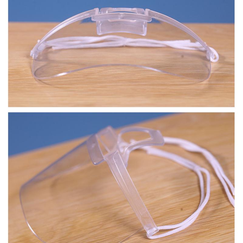 10 Stück Transparente Masken Permanent Antibeschlag Gastronomie Lebensmittel Hotel Koch Kellner Kunststoff Küche Restaurant Masken Küchenwerkzeuge