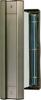 Mizukami Metal No. 2000 Vertical Post with Inner Lid, Airtight, for Thick Walls, Amber (001-5861) 1 Unit