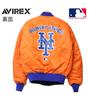 MLB Collaboration Jacket [AVIREX] MA-1 783-3252049 (M Size, 120 Navy)