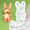 Manuelle Kuchenform Schleife Kaninchen Dekor Kerzenform für DIY Dekoration Herstellung Seife