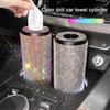 Crystal Tissue Holder for Car Multifunction  Napkins Box Crystal Tissue Holder for Apartments Dormitories & Restaurants