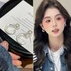 C Shape Pearl Earrings Luxury Style Women S Fashion Jewelry
