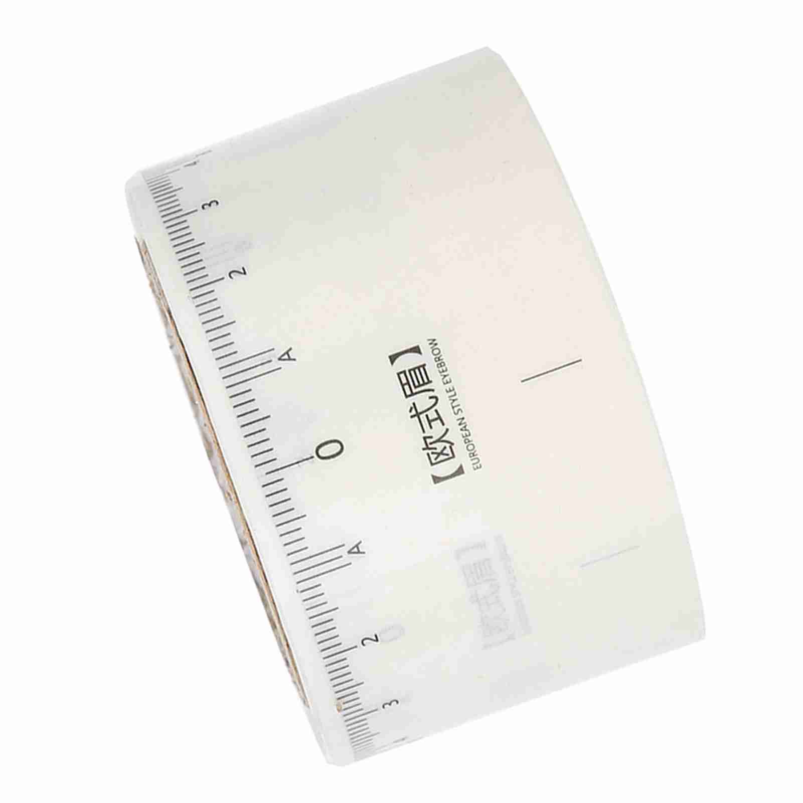 

50Pcs Disposable Eyebrow Tattoo Ruler Sticker Microblading Measure Tool European style Eyebrow