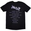 Judas Priest Unisex Vuxen Angel Of Retribution Låtlista T-shirt